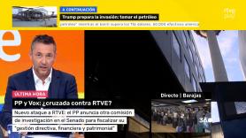 Javier Ruiz, al PP tras enterarse de la comisión en contra de RTVE: "Lo que parece molestar es que no cantemos el 'Cara al sol'"