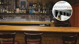 Un bar se ve obligado a poner este cartel después de que un perro orine en su puerta: el mensaje al dueño es maravilloso