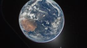 Terraplanistas, ¿ahora qué?: la NASA publica la primera imagen de la Tierra desde la expedición Artemis II rumbo a la Luna