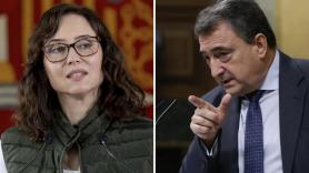 Aitor Esteban habla de llevar el 'Guernica' al País Vasco, Ayuso se lo critica y el político vasco va a dar donde más duele