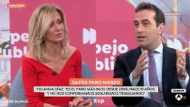 Susanna Griso pregunta a Carlos Cuerpo si el Gobierno llegará a 2027: su respuesta no la vio venir