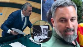 De la actitud de Sánchez García al botellazo de Ortega Smith pasando por el "cállate, capulla" de Abascal: otros episodios violentos protagonizados por Vox