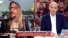 Choque entre Pablo Fernández y Nacho Abad en Cuatro: "¿Soy racista? ¿Facha y racista?"