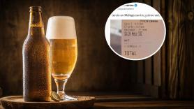 Va a un bar de Málaga, se pide un tercio y lo que le cobran está dejando a muchos boquiabiertos (para mal)
