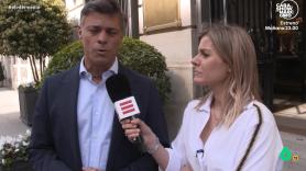 Andrea Ropero acapara todas las miradas por lo que hace durante su entrevista con Leopoldo López