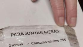 Un bar pone un cartel que puede sentar precedentes en España: ni los que han sido camareros lo entienden