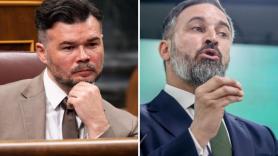 Rufián critica el acuerdo PP-Vox con esta alusión a Abascal que dará que hablar