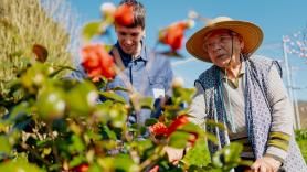 Rosa (100 años) hace 120 ejercicios de pies cada mañana y 1.000 pasos al día: "Me pregunto quién se va antes, mi diente que se mueve o yo"