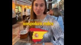 Una estadounidense señala las "reglas no escritas" que hay a la hora de vivir en España