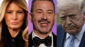 Trump pide la cabeza de Jimmy Kimmel por un chiste sobre viudas y Melania