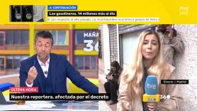 Una reportera de 'Mañaneros 360' se sale del guion para contar cómo le afecta el fin de la prórroga de los alquileres