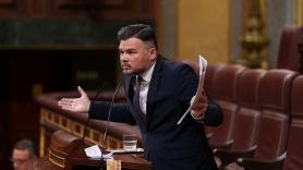 Preguntan a Rufián si hay tensión con Junts tras la caída de la prórroga de los alquileres: da una respuesta a la altura