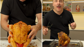 Jordi Roca, chef: "Si quieres que el pollo asado quede jugoso por dentro debes 'sentarlo' sobre una cerveza"