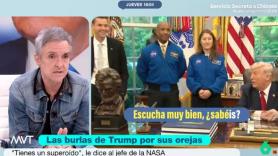 Trump se ríe de las orejas del jefe de la NASA y a Ramoncín le basta una breve (y poética) frase para reaccionar