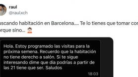 Le dicen por WhatsApp que un piso no tiene derecho a salón y su reacción es brutal: dos preguntas para aplaudir