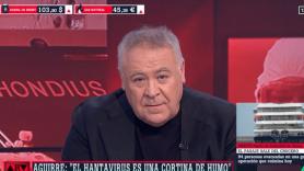 A Ferreras le bastan poco más de 20 segundos para calificar la gestión del Gobierno con el hantavirus: no gustará en Génova