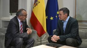 El director general de la OMS, ante Sánchez tras la crisis del hantavirus: "Dejar al pasaje en el barco hubiera sido cruel e inhumano"
