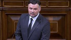 Rufián recupera lo que le dijo al PP en enero para valorar la imputación de Zapatero: "Pienso lo mismo hoy que entonces"