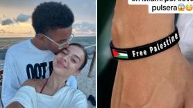 La influencer Lucía Correa cuenta el mal rato en un restaurante de EEUU al llevar una pulsera de Palestina
