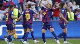 El FC Barcelona femenino golea al OL Lyonnes en la final de la Champions League femenina por 4-0 con un doblete de Ewa Pajor