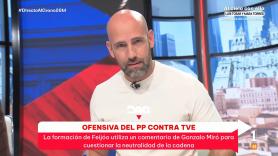Gonzalo Miró saca la cara por TVE tras los ataques del PP: "En esta casa no se miente"