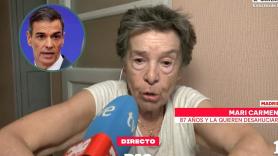 La petición desesperada a Pedro Sánchez de una mujer de 87 años a la que quieren desahuciar