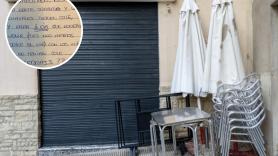 Tienen cerrado el bar y no se pueden creer la nota que les han dejado por debajo de la puerta