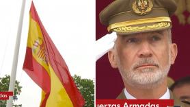 Lo que ha pasado con la bandera de España en el día de las Fuerzas Armadas deja a Felipe VI, y a medio país, con esta cara