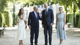 Charlene de Mónaco, por primera vez en España: su encuentro con la reina Letizia y la complicidad entre Felipe VI y Alberto de Mónaco