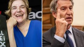 La periodista Pilar Rahola hace esta llamativa comparación para referirse a Feijóo