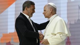 Un experto en oratoria analiza el discurso de Antonio Banderas ante el papa León XIV y lo describe con una contundente palabra