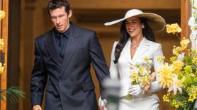 De los 'looks' de la novia a la actuación de Elton John: la fastuosa boda de Dua Lipa y Callum Turner en Palermo