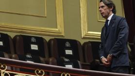 Las explicaciones sobre por qué Aznar se ha ido del Congreso mientras el papa estaba hablando