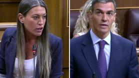 Miriam Nogueras pregunta a Sánchez sobre cómo ve Cataluña y este responde con tres palabras que provocan las risas