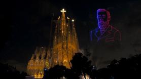 El Papa bendice el deslumbrante sueño de Gaudí en la Sagrada Familia: la torre de Jesús