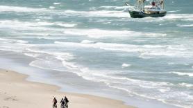 El mar les come un metro de costa al año: 88 propietarios de un pueblo turístico danés quieren frenarlo con haces de sauce por unos 120.000 euros