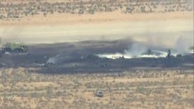Mueren los ocho tripulantes a bordo de un bombardero B-52 estadounidense tras estrellarse en California