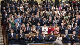 El periodista Miguel Ángel Aguilar apunta algo que se ve siempre en el Congreso y que es muy significativo: está en la foto