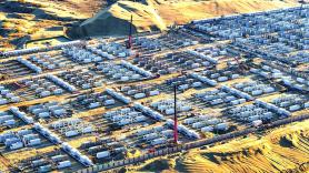 China está construyendo un muro solar de 400 kilómetros de longitud en el desierto que servirá para reverdecer el país