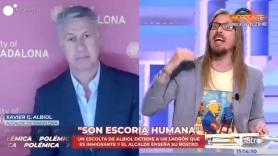 Pablo Fernández y Xavier García Albiol sobrepasan todos los límites en Cuatro: "Payaso tú"