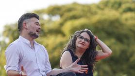 Rufián pide a Oltra aprovechar la "oportunidad histórica" para unir a la izquierda y llama a abandonar las "diferencias"