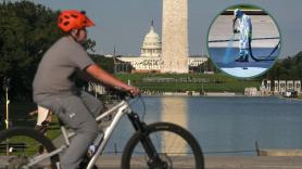 La piscina reflectante soñada por Trump en el Monumento a Lincoln suma otro problema: la pintura se desintegra tras gastarse 14 millones