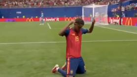 Fuera de España se está comentando el gesto de Lamine Yamal tras marcar un gol: aquí no tardará en ser debate nacional