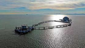 China ha puesto en marcha una gigantesca megagranja marina capaz de criar cuatro millones de kilogramos de pescado al año