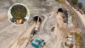 Suiza esconde bajo 2.300 metros de roca el túnel ferroviario más largo del mundo bajo los Alpes: 57 kilómetros que conectan en 20 minutos el norte con el sur de Europa
