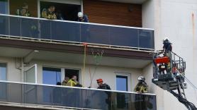 Varios muertos en un voraz incendio en un bloque de edificios de Amberes (Bélgica)