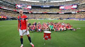 Haaland, el Rey Vikingo, se carga a Brasil: un doblete inolvidable para mantener vivo el sueño noruego