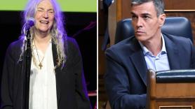 Patti Smith habla de forma muy clara de Sánchez: "Si quiero oír a alguien inteligente y compasivo, escucho al presidente de España"