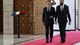 18 heridos tras la explosión de dos bombas cerca del hotel en el que se aloja Macron en Damasco (Siria)