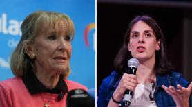 Esperanza Aguirre habla de "bajaciones" y Rita Maestre contesta rotunda: "Queréis que la gente vaya a trabajar enferma"